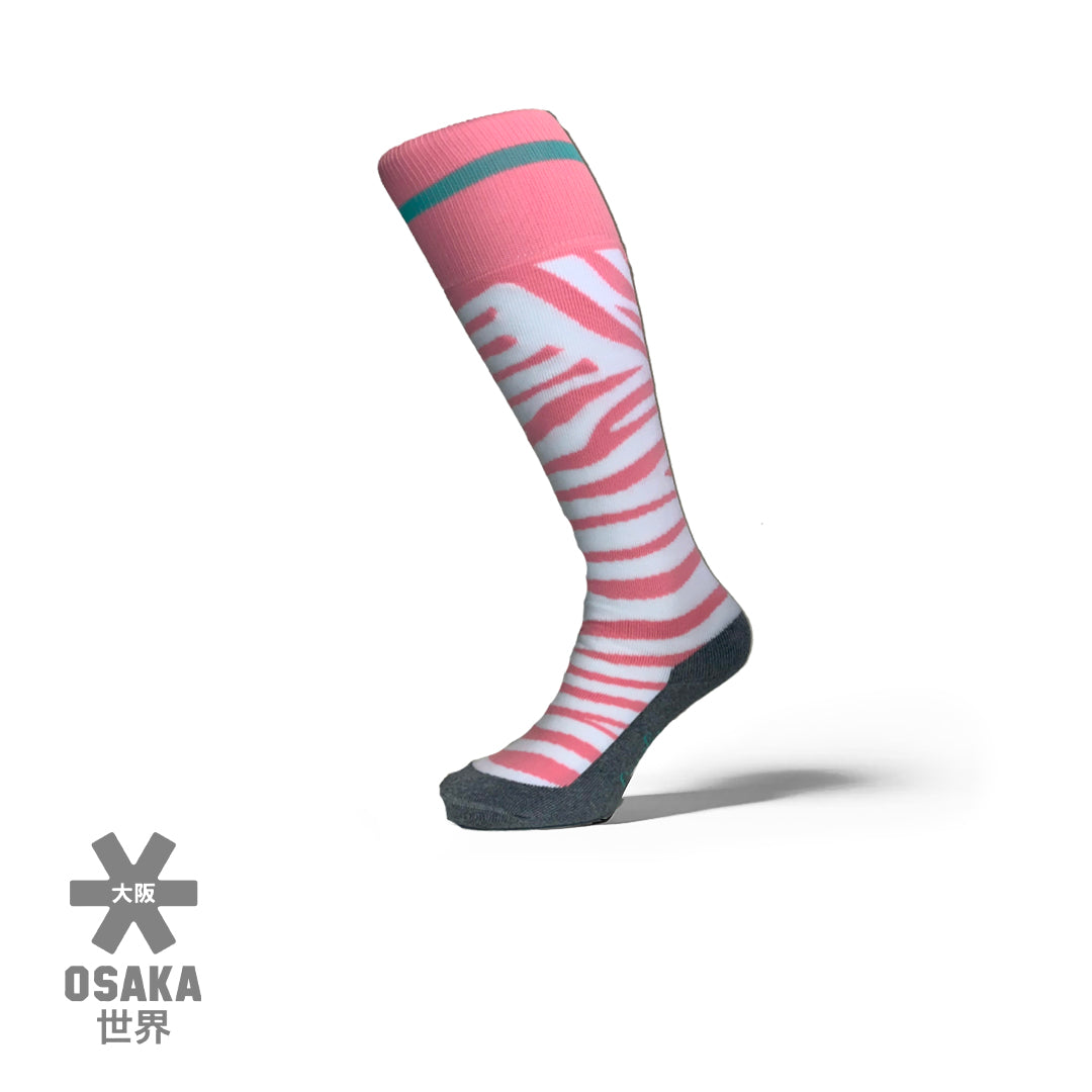 Hingly Socks - Zebra Pink