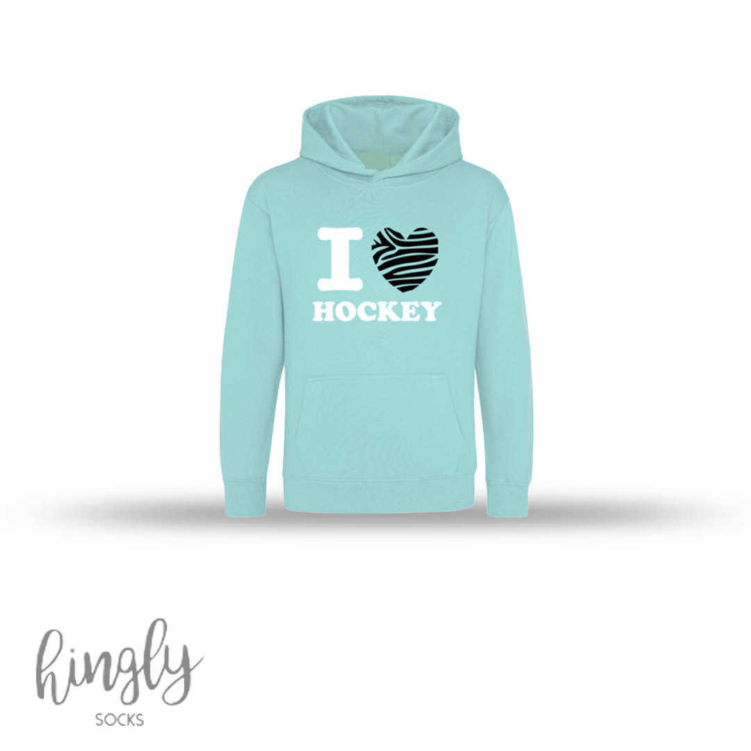 Hingly I love Hockey Zebra Hoodie The Hockey Centre NL